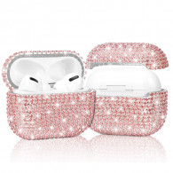 Étui De Protection Pour Airpods Diamond Rose En Tunisie