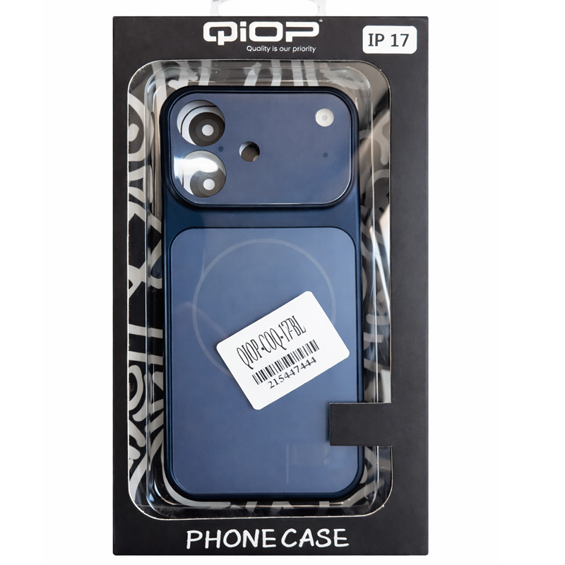 Coque Qiop Pour Iphone 17 Bleu En Tunisie