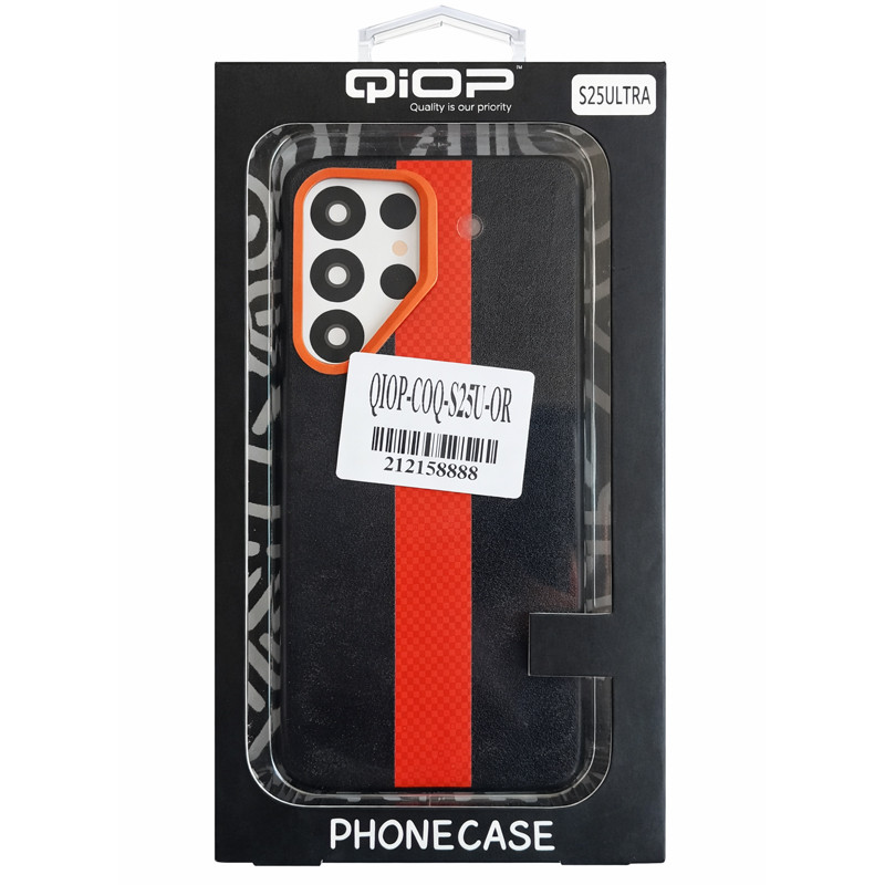 Coque Qiop Pour Samsung S25 Ultra Orange En Tunisie