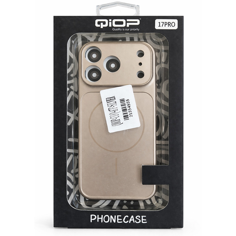 Coque Qiop Pour Iphone 17 Pro Silver En Tunisie