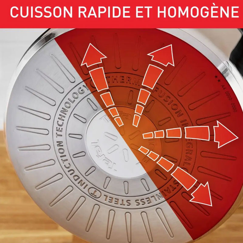 Couscoussier Tefal E3089505 6.7 Litres Inox en Tunisie