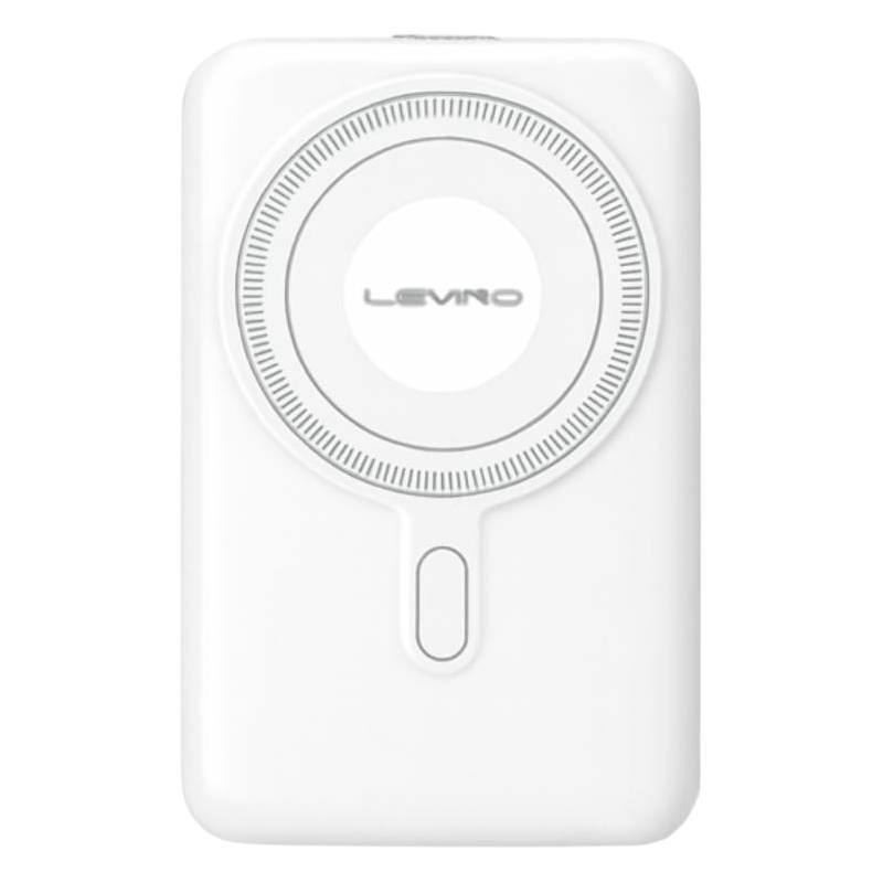 Power Bank Sans Fil Levino N-39 10000 mAh Blanc en Tunisie