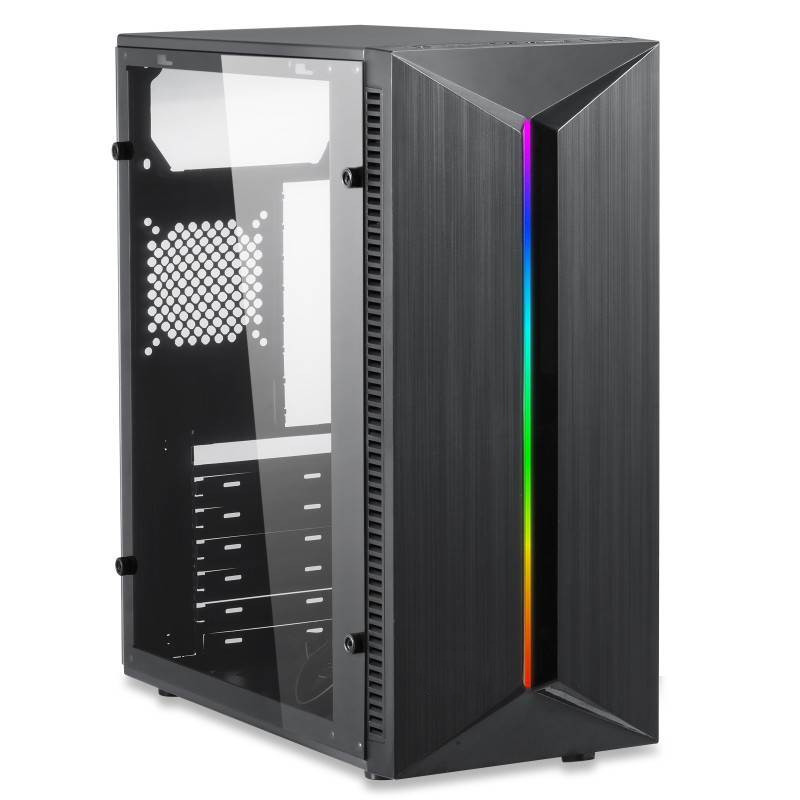 Boitier Gaming 3202 RGB + Alimentation Noir en Tunisie