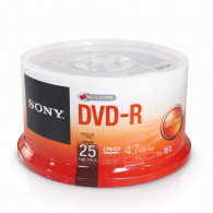 Paquet De 25 Pièces DVD-R Sony 25DMR47SP 4,7Go En Tunisie