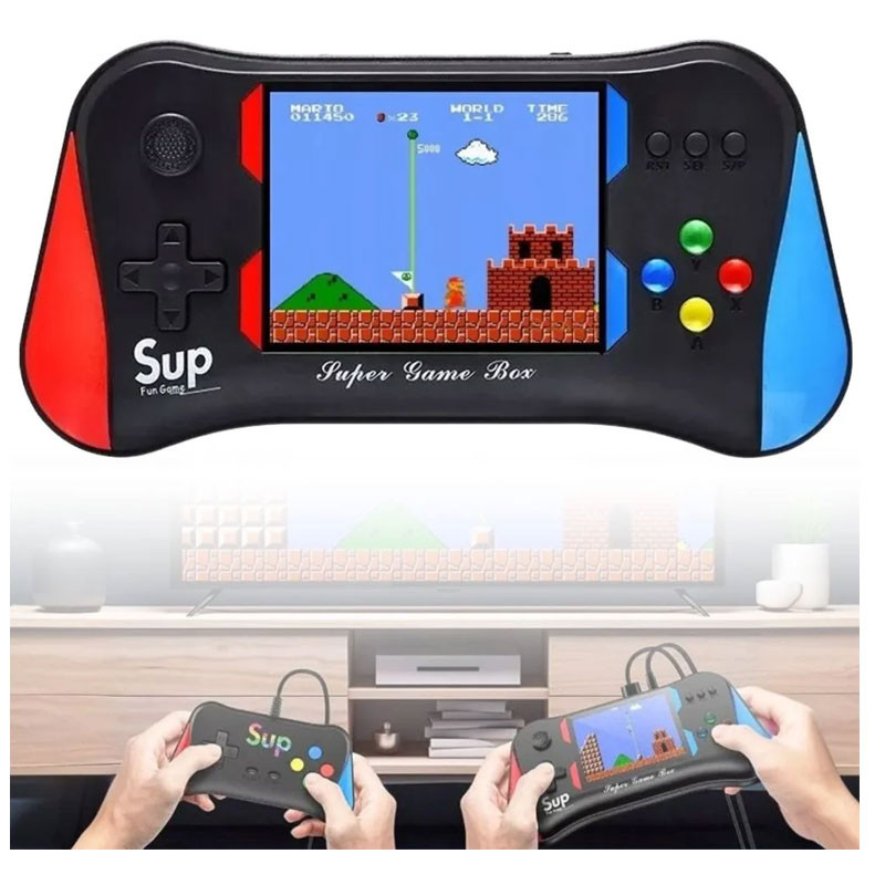 Console De Jeux Portable 500IN1 Noir & Rouge en Tunisie