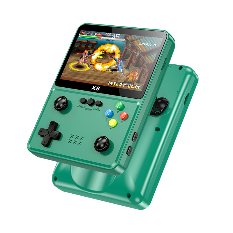 Console De Jeu Portable X8 Vert En Tunisie