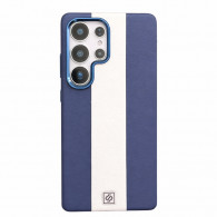Coque Qiop Pour Samsung S25 Ultra Bleu