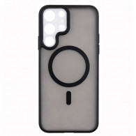 Coque Qiop Pour Iphone 15 Transparent Avec Contour Noir