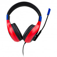 Micro Casque Stéréo Gaming Bigben Sound Pour Nintendo Switch Rouge