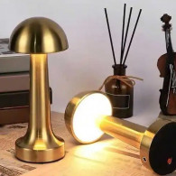 Lampe de Table Led Rechargeable Tactile PC-8230 Gold En Tunisie