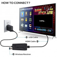 Console De Jeux Game Stick Lite Avec Deux Manettes Noir en Tunisie