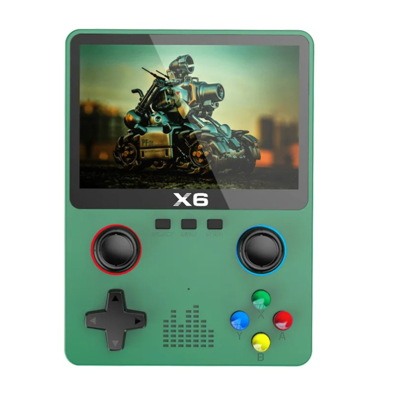 Console De Jeu Portable X6 Vert En Tunisie