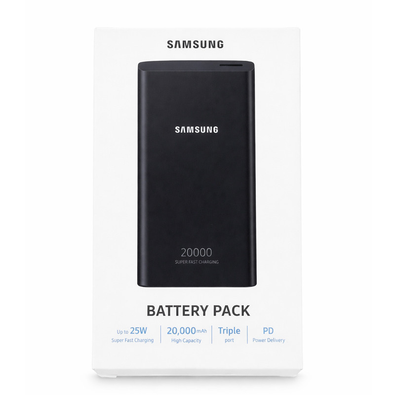 Power Bank Samsung 25W 20 000 mAh Noir En Tunisie