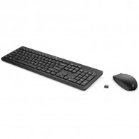 Pack Clavier et Souris Sans Fil HP 235 Noir en Tunisie