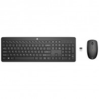 Pack Clavier et Souris Sans Fil HP 235 Noir en Tunisie