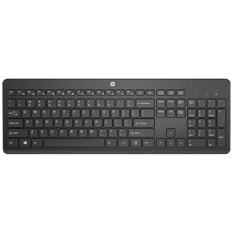 Pack Clavier et Souris Sans Fil HP 235 Noir en Tunisie