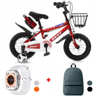 Vélo Enfant Best Bike 16″ Rouge En Tunisie