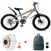 Bicyclette Best Bike Y-20 20″ Gris & Orange en Tunisie