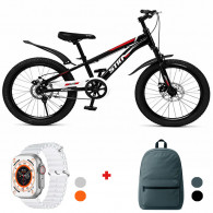 Bicyclette Best Bike Y-20 20″ Noir & Rouge en Tunisie