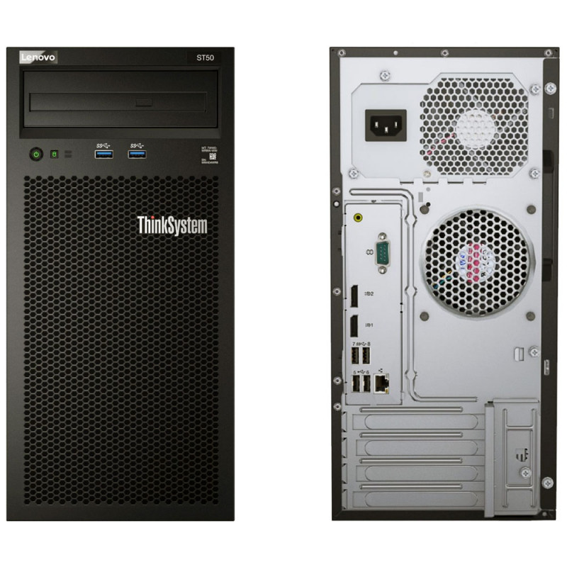 Serveur LENOVO ThinkSystem ST50 Xeon E-2124G 8Go 2To