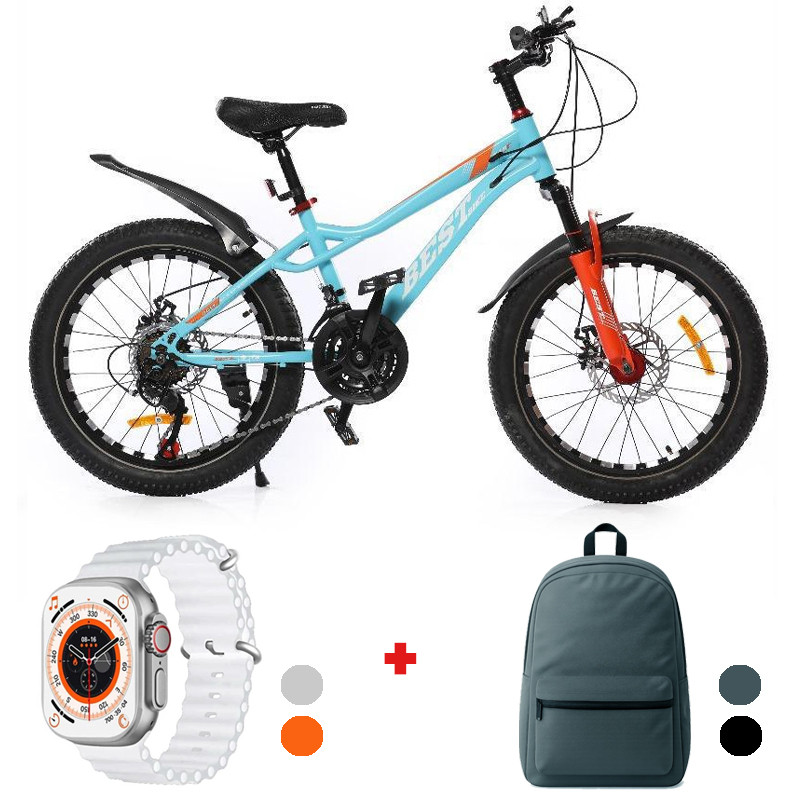 Bicyclette Enfant Best Bike L 24" Bleu