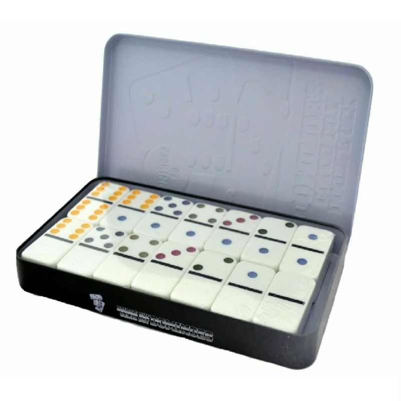 Jeu De Dominos Double Six Coloré En Tunisie