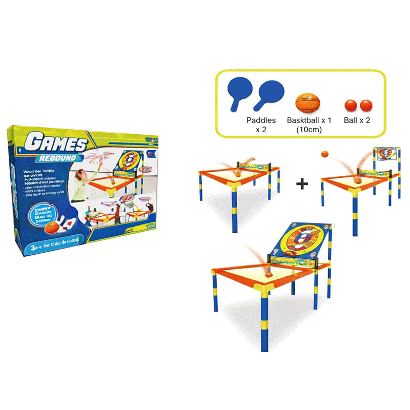 Jeu De Table Tennis Rebound 2en1 Bleu en Tunisie