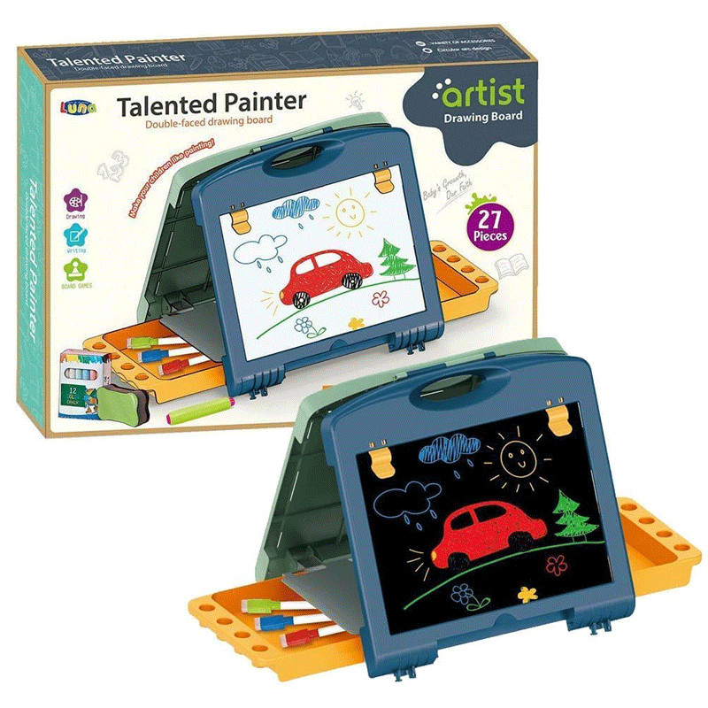 Table à Dessin pour Artiste 27 Pièces Bleu en Tunisie