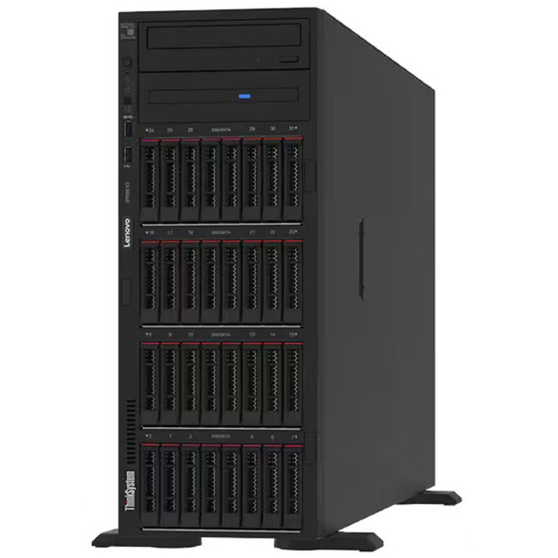 Serveur Lenovo ThinkSystem ST650 V3 Xeon Silver 4514Y 32Go 3x 1.2To HDD En Tunisie