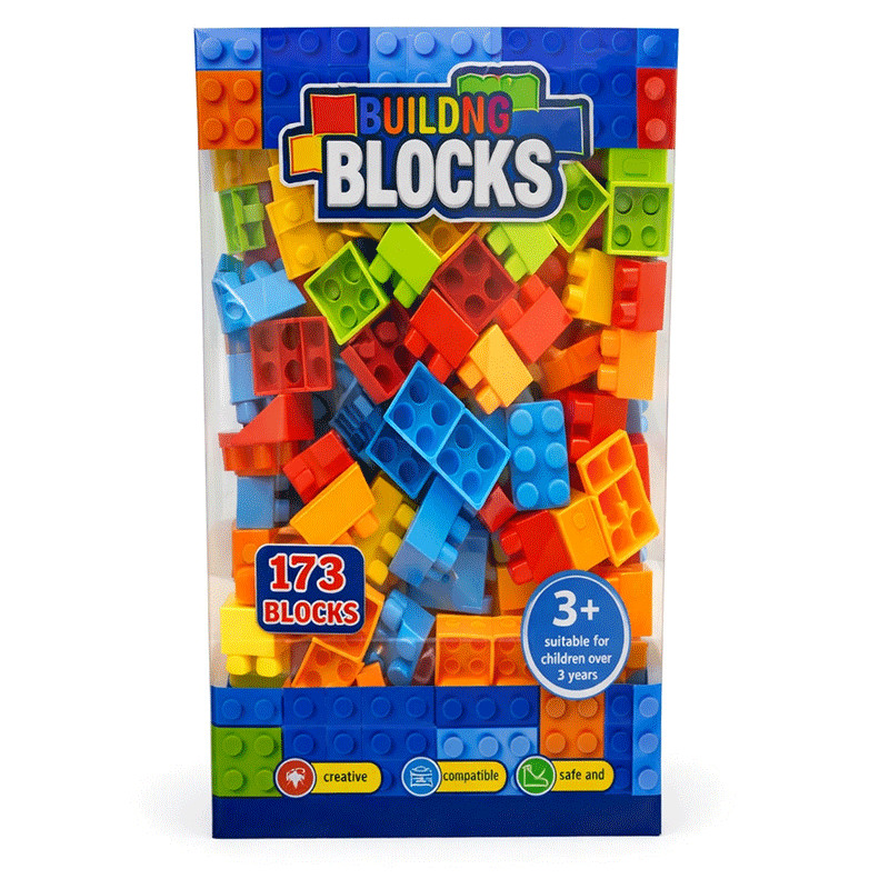 Blocs De Construction 173 Pièces Multi Couleurs en Tunisie