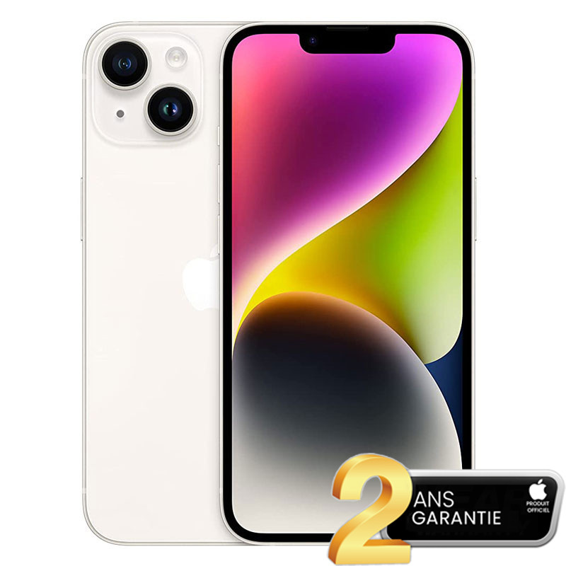 iPhone 14 128Go Starlight en Tunisie