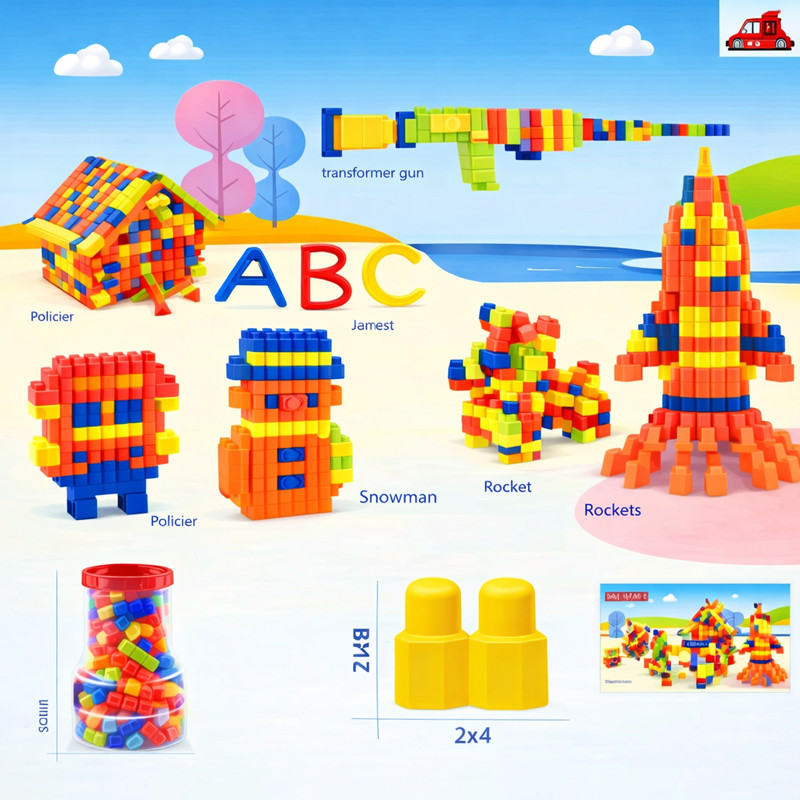 Coffret De Voitures Lego De 220 Pièces En Tunisie