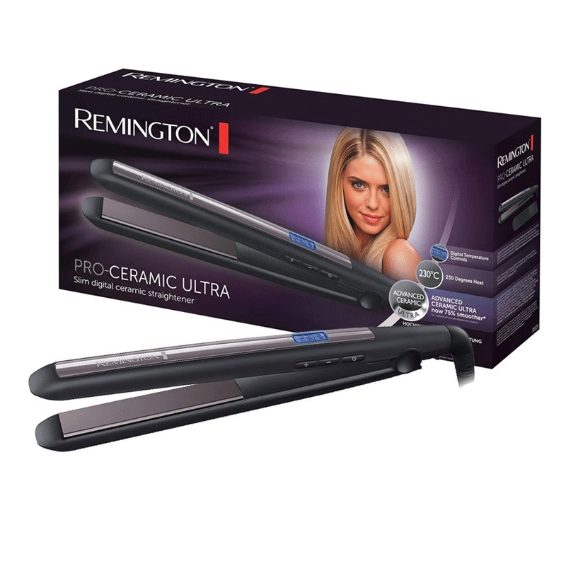 Lisseur Cheveux Remington Pro Céramique Ultra 230°C Noir en Tunisie