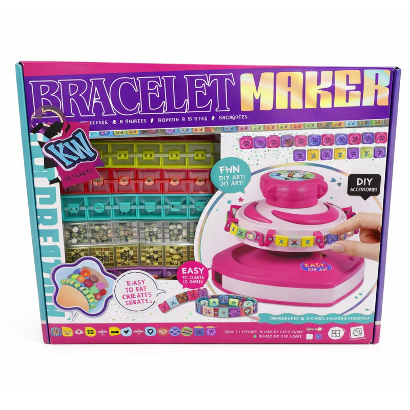 Coffret Machine Pour Fabriquer Des bracelets Rose En Tunsiie