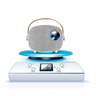 Mini VidéoProjecteur Portable  LED Wownect Blanc en Tunisie