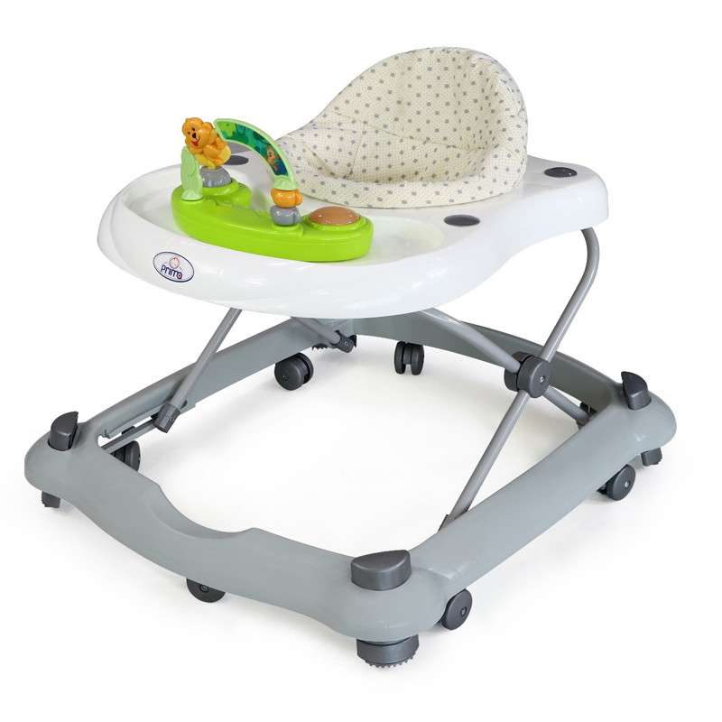 Trotteur Bébé Fun Prima Gris & Blanc En Tunisie