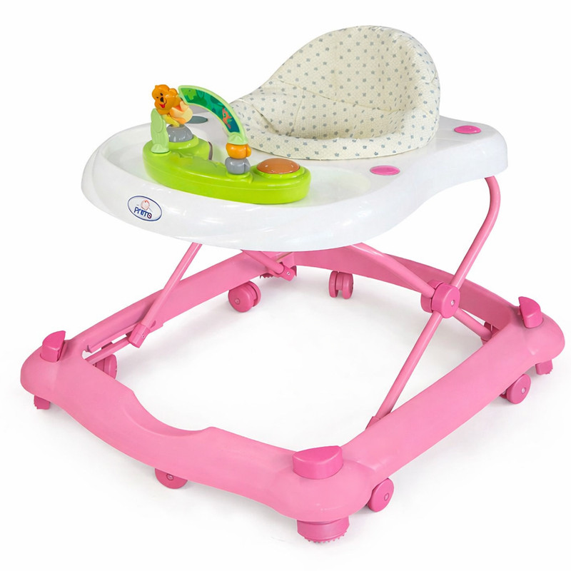 Trotteur Bébé Fun Prima Rose & Blanc En Tunisie