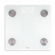 Pèse Personne Impédancemètre Connecté Livoo DOM528W 180 Kg Blanc En Tunisie