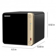 Serveur QNAP NAS TS-464 8Go 4 Baies en Tunisie