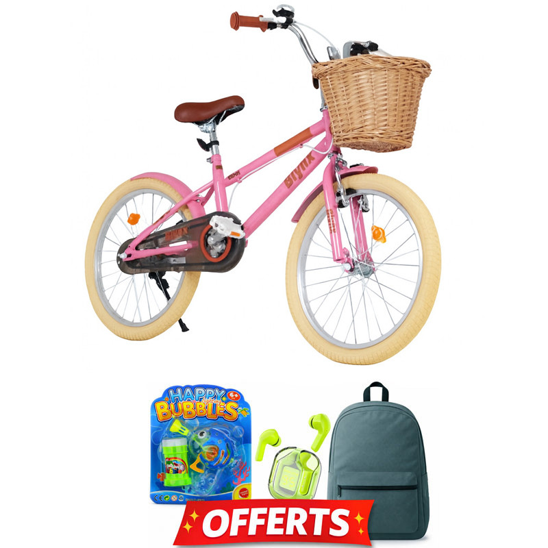 Vélo Enfant Blynx KID01 20″ Rose En Tunisie