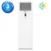 Climatiseur Armoire Saba CFH-36LA 36000 BTU Chaud & Froid Blanc en Tunisie