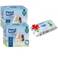Couches Bébé Kotis Premium T2 32 Pièces en Tunisie