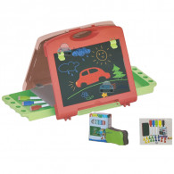 Table à Dessin pour Artiste 27 Pièces Rouge