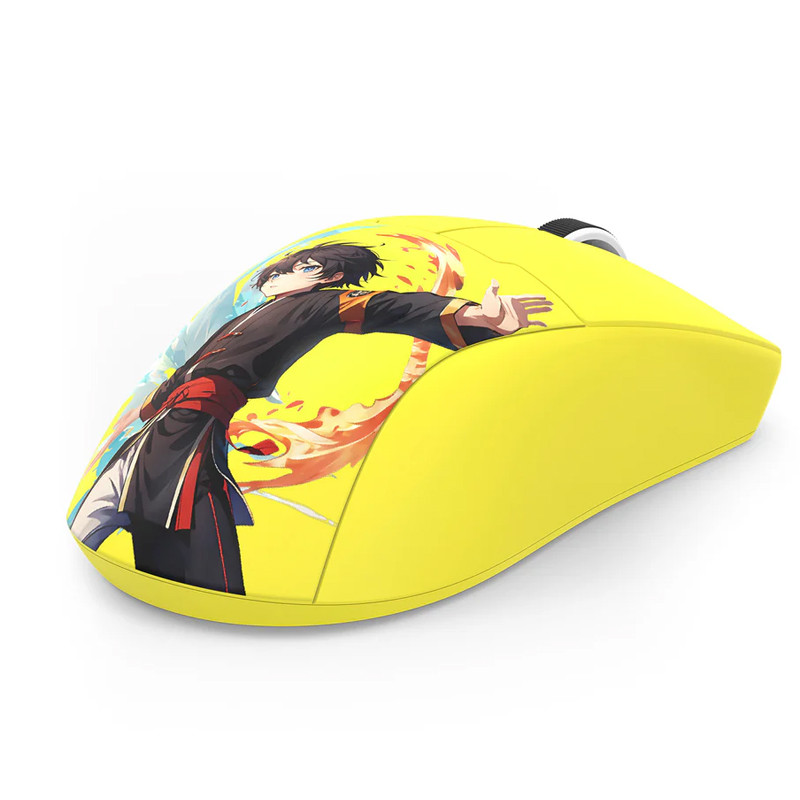 Souris Gamer Sans fil Redragon K1ng Max M918AKG-PRO Jaune En Tunisie