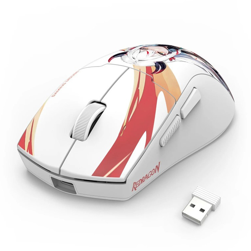 Souris Gamer Sans fil Redragan K1ng M918 Max Blanc En Tunisie