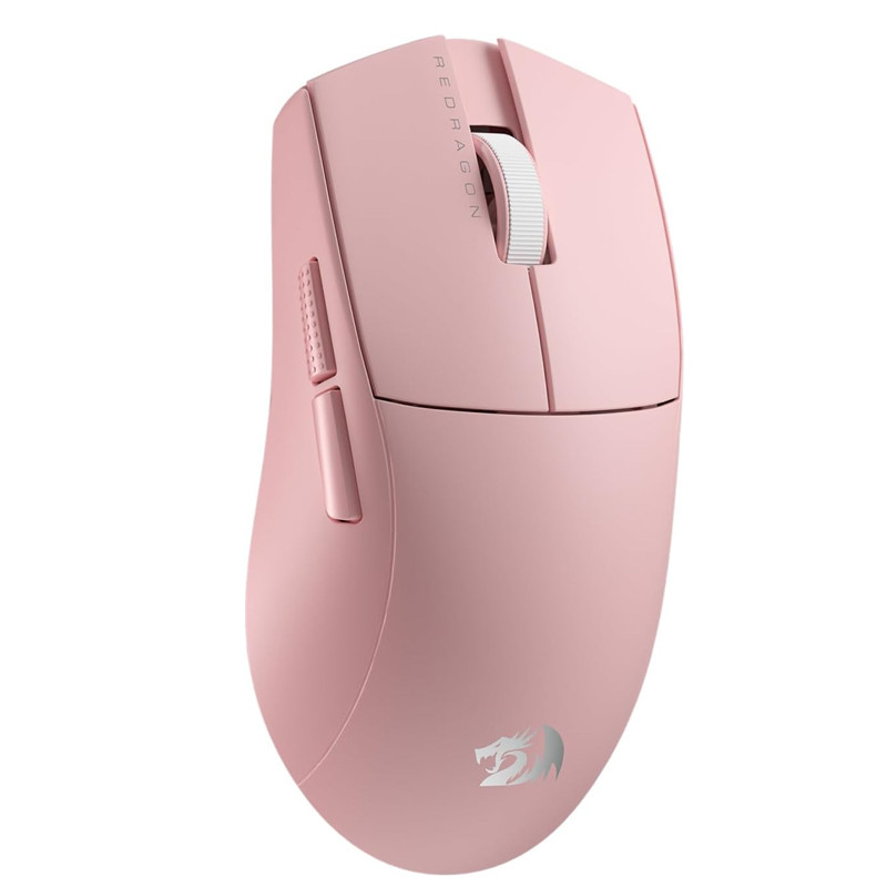 Souris Gamer Sans Fil Redragon K1ng M916 Pro 1K Rose En Tunsie
