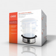 Cuiseur Vapeur/ Riz LIVOO 2 EN 1 Cuiseur Vapeur/ Riz LIVOO 2 EN 1