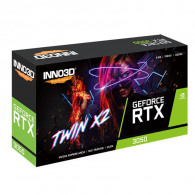 Carte Graphique Gaming Inno3D GeForce RTX 3050 6Go GDDR6 Twin x 2 en Tunisie