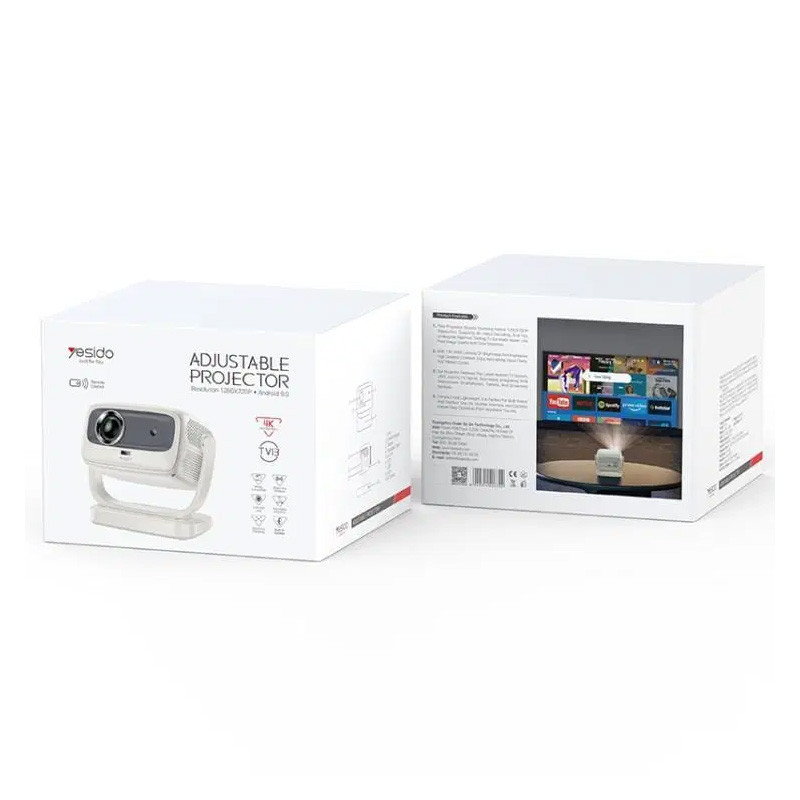 Mini Projecteur Yesido TV13 LCD Wifi Noir en Tunisie