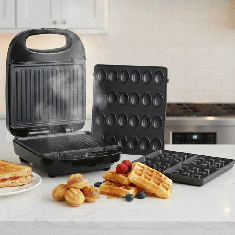 Appareil à Panini 3En1 Florence HK465 1400W Noir en Tunisie